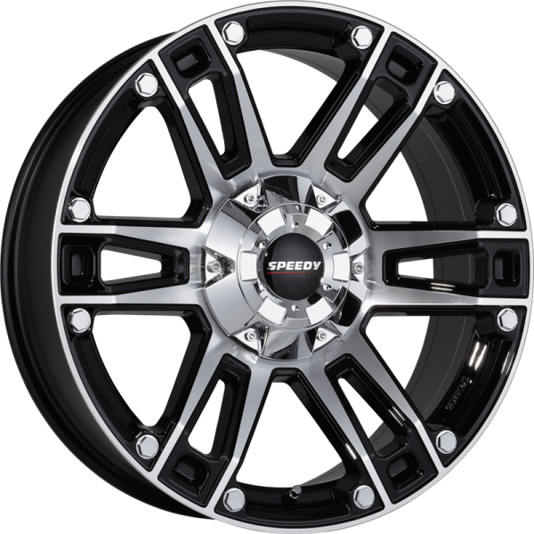 OUTLAW MACHINED/PIANO BLACK 4 WHEELS AND TYRES DOWN TO $1300